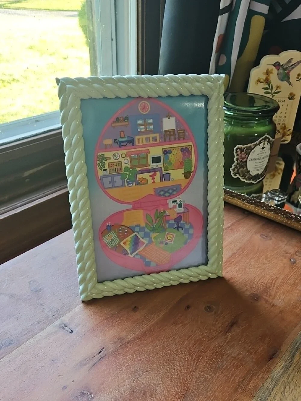 Polly Pocket Framed Art